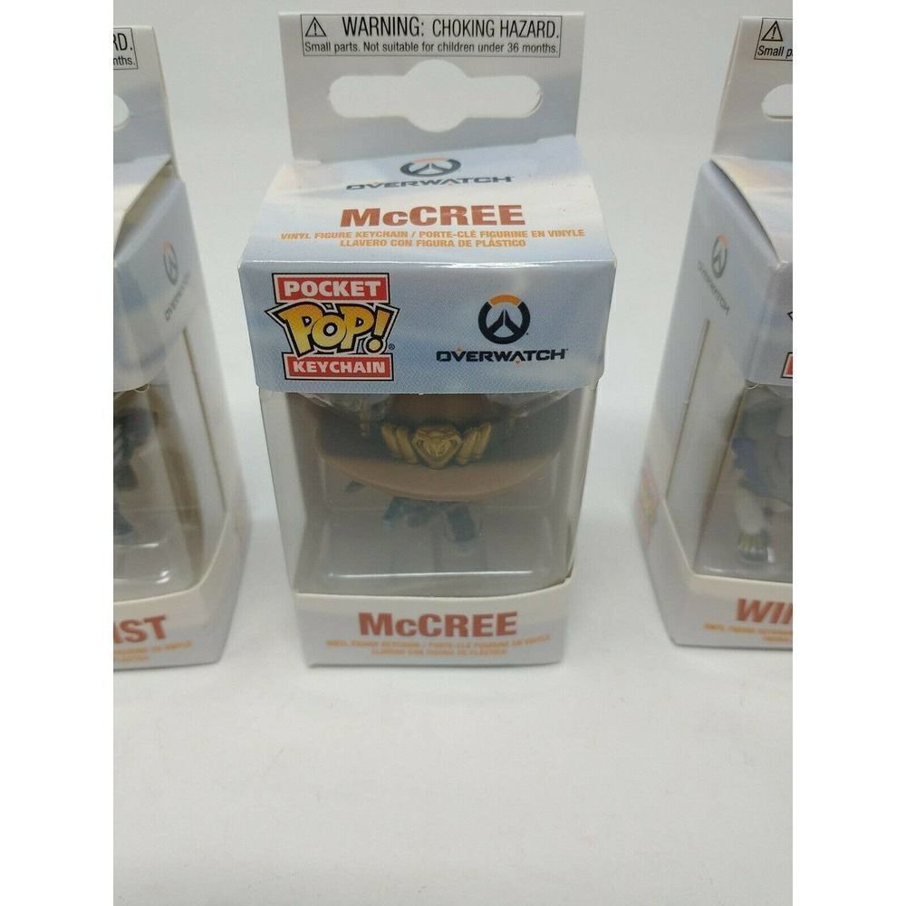 Funko Pocket POP! Keychain - Overwatch Bundle Lot - Picture 5 of 7